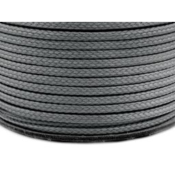 Oděvní šňůra PES Ø4 mm, barva 8765 šedá