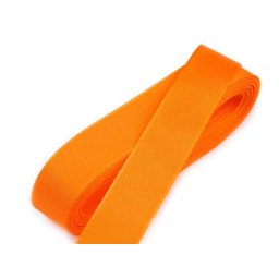 Stuha taftová šíře 20 mm, barva 211 oranžová sytá sv
