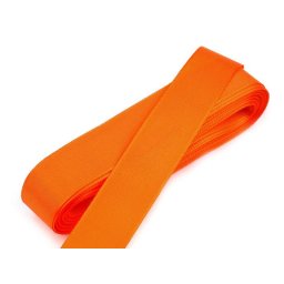 Stuha taftová šíře 20 mm, barva 617 oranžová