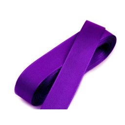 Stuha taftová šíře 15 mm, barva 510 fialová purpura