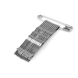 Sponky do vlasů / pinetky, barva 1 (5 cm) barva nikl