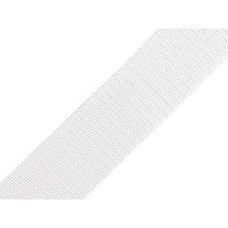 Popruh polypropylenový šíře 50 mm tloušťka 1 mm, barva 01 bílá