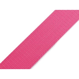 Popruh polypropylenový šíře 50 mm tloušťka 1 mm, barva 28 (35) růžová
