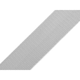 Popruh polypropylenový šíře 50 mm tloušťka 1 mm, barva 89 šedá holubí