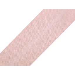 Šikmý proužek bavlněný šíře 30 mm zažehlený, barva 372 151 růžová nejsv.