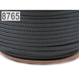 Oděvní šňůra PES Ø2 mm, barva 8765 šedá