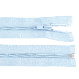 Spirálový zip No 5 délka 40 cm bundový POL, barva 183 modrá ledová