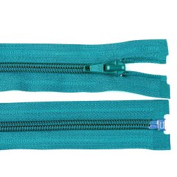 Spirálový zip No 5 délka 45 cm bundový POL, barva 208 modrá sytá světlá