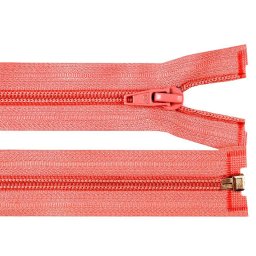 Spirálový zip No 5 délka 45 cm bundový POL, barva 373 korálová světlá
