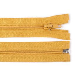 Spirálový zip No 5 délka 50 cm bundový POL, barva 123 hořčicová