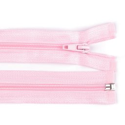 Spirálový zip No 5 délka 50 cm bundový POL, barva 133 růžová světlá