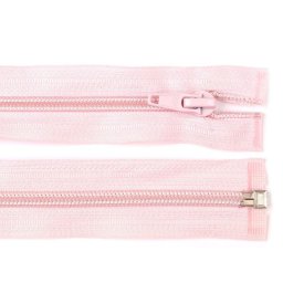 Spirálový zip No 5 délka 55 cm bundový POL, barva 133 růžová světlá