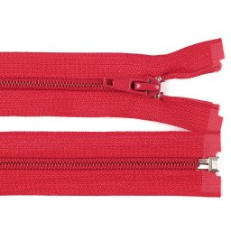 Spirálový zip No 5 délka 60 cm bundový POL, barva 148 červená