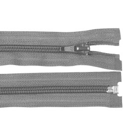 Spirálový zip No 5 délka 65 cm bundový POL, barva 316 šedá neutrální