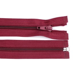 Spirálový zip No 5 délka 70 cm bundový POL, barva 178 bordó