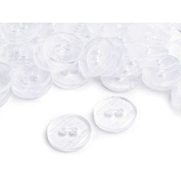 Knoflík velikost 24", barva (431) transparent