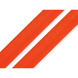 Lemovací pruženka půlená šíře 19 mm, barva 21 /2092 oranžová reflexní neon