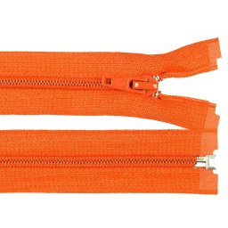 Spirálový zip No 5 délka 35 cm bundový POL, barva 158 oranžová