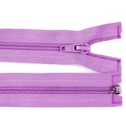 Spirálový zip No 5 délka 35 cm bundový POL, barva 166 levandulová