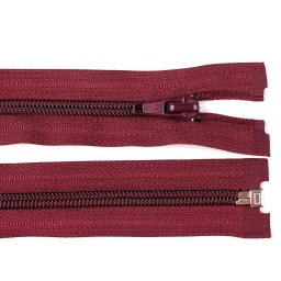 Spirálový zip No 5 délka 35 cm bundový POL, barva 179 vínová