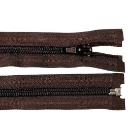 Spirálový zip No 5 délka 35 cm bundový POL, barva 304 hnědá čokoládová