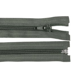 Spirálový zip No 5 délka 80 cm bundový POL, barva 326 šedá holubí