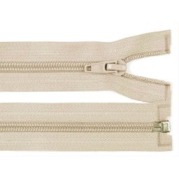 Spirálový zip No 5 délka 85 cm bundový POL, barva 307 krémová