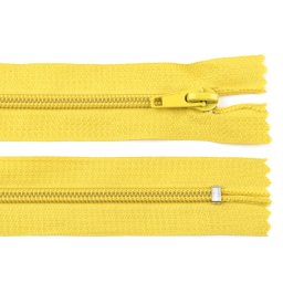 Spirálový zip No 5 délka 18 cm POL, barva 110 žlutá