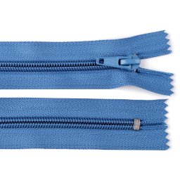 Spirálový zip No 5 délka 18 cm POL, barva 215 modrá capri