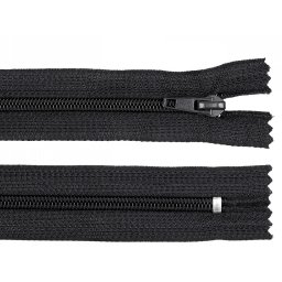 Spirálový zip No 5 délka 18 cm POL, barva 332 černá