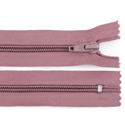 Spirálový zip No 5 délka 18 cm POL, barva 171512 lila