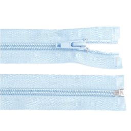 Spirálový zip No 5 délka 30 cm bundový POL, barva 183 modrá ledová