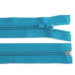 Spirálový zip No 5 délka 30 cm bundový POL, barva 208 modrá sytá světlá