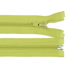 Spirálový zip No 5 délka 30 cm bundový POL, barva 232 zelená jablková neon