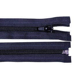 Spirálový zip No 5 délka 30 cm bundový POL, barva 330 modrá tmavá