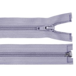 Spirálový zip No 5 délka 30 cm bundový POL, barva 689 šedofialová světlá
