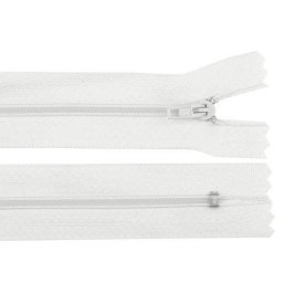 Spirálový zip No 3 délka 18 cm pinlock, barva 101 bílá