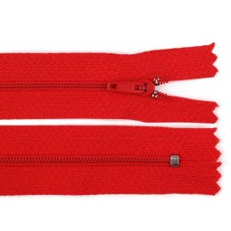 Spirálový zip No 3 délka 18 cm pinlock, barva 148 červená