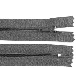 Spirálový zip No 3 délka 18 cm pinlock, barva 312 šedá tmavá