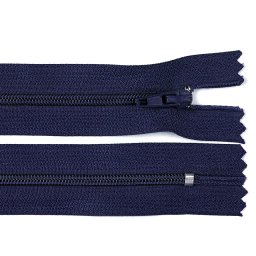 Spirálový zip No 3 délka 18 cm pinlock, barva 330 modrá tmavá