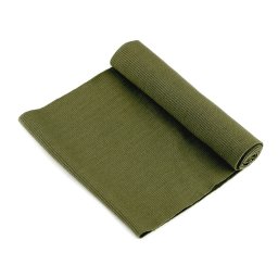 Elastický bavlněný náplet žebrovaný - tunel 16x80 cm, barva 34 (EMT46) zelená khaki