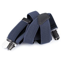 Dětské šle jednobarevné, barva 9 modrá jeans
