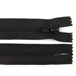 Kostěný zip No 5 délka 16 cm, barva 332 černá