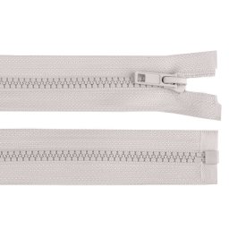 Kostěný zip No 5 délka 30 cm bundový, barva 310 šedá světlá