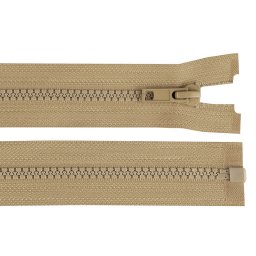 Kostěný zip No 5 délka 40 cm bundový, barva 308 hnědá přírodní