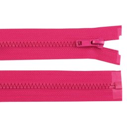 Kostěný zip No 5 délka 55 cm bundový, barva 145 pink