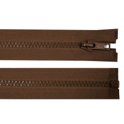 Kostěný zip No 5 délka 55 cm bundový, barva 304 hnědá čokoládová
