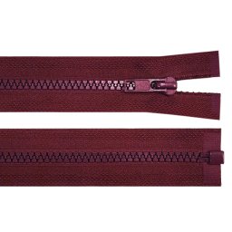 Kostěný zip No 5 délka 65 cm bundový, barva 179 vínová