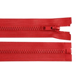 Kostěný zip No 5 délka 80 cm bundový, barva 148 červená