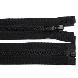 Kostěný zip No 5 délka 95 cm bundový, barva 322 černá
